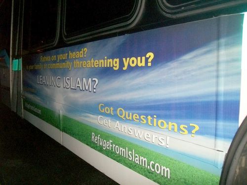 SIOA Nationwide Ad Campaign Kicks off in Miami: “Leaving Islam” Bus Ads Hits the Streets