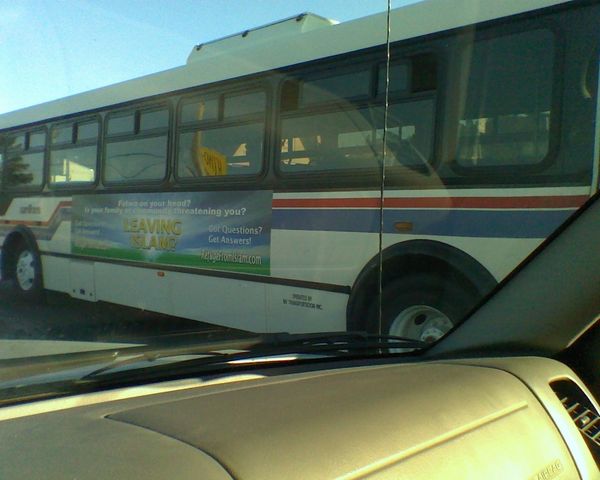 Freedom Bus Ads Hit the Streets of San Francisco!